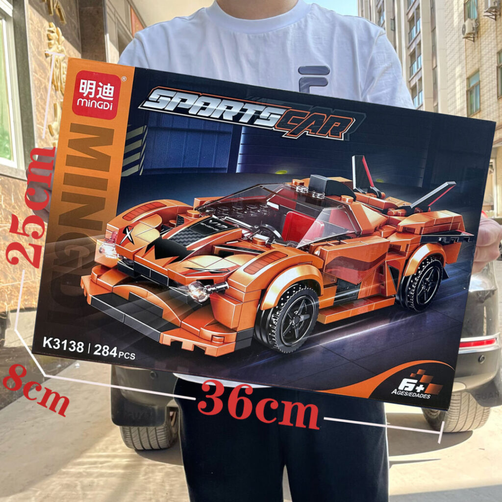 K3138 super racing car building block model 284pcs.jpg