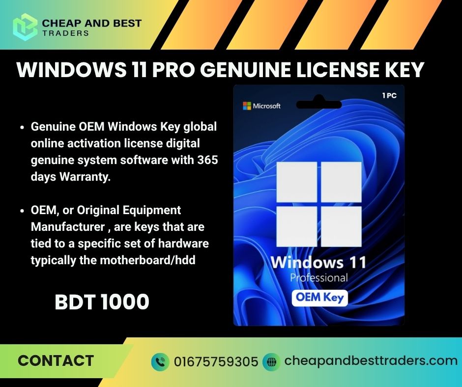Microsoft Windows 11 pro digital key oem