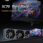 Lovingcool sc70 cpu cooler 3d curved display