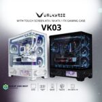 Valkyrie vk03 atx pc case with display