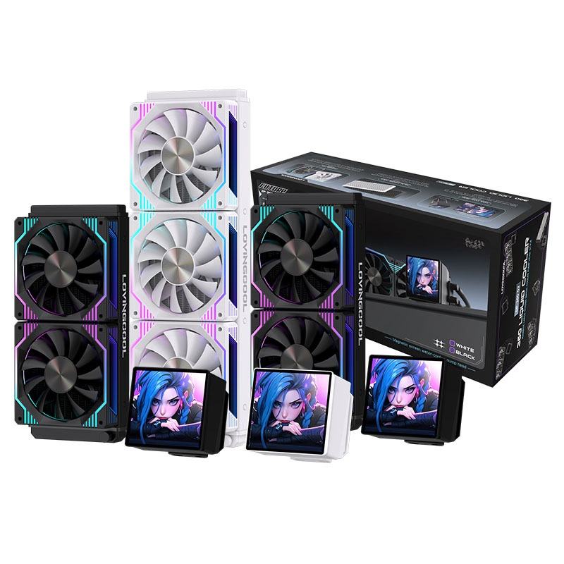 Lovingcool dp cpu coolers with display