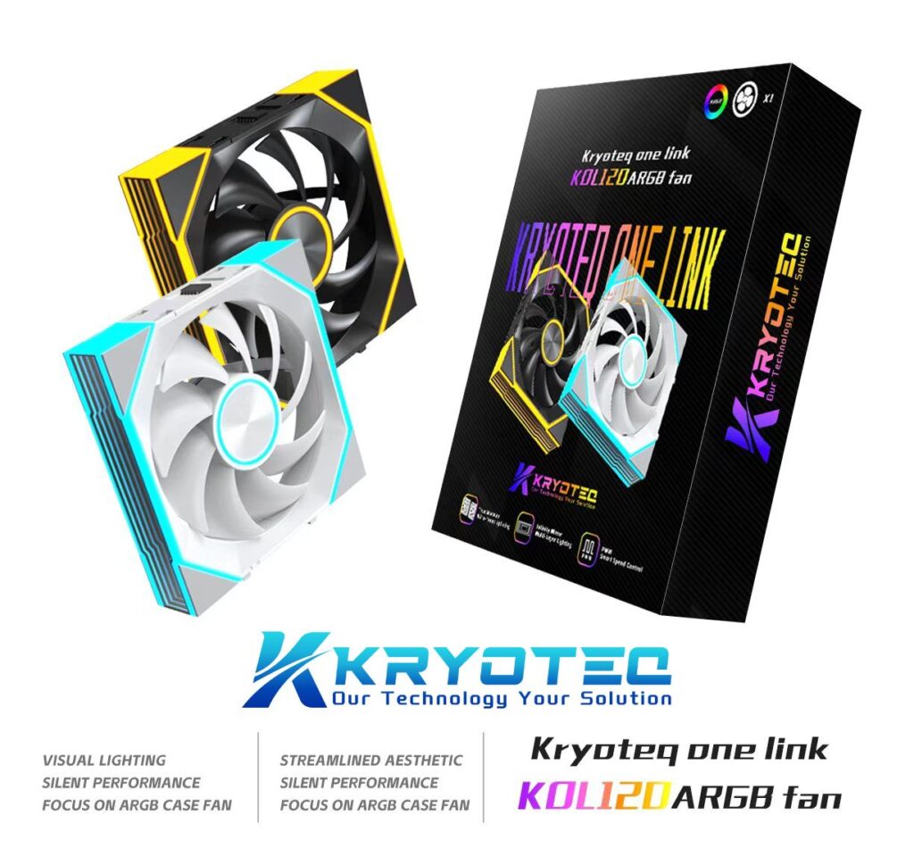 Kroteq one link kol 120 argb fan