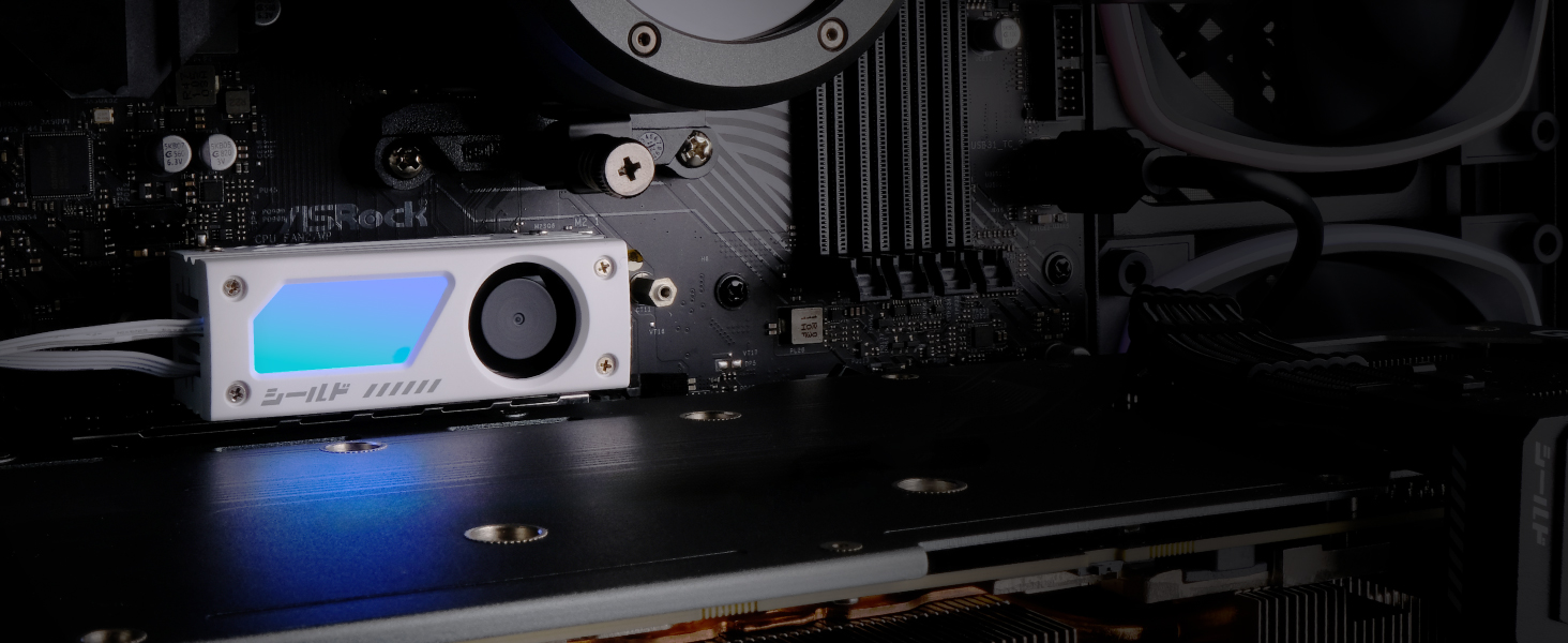 EZDIY FAB Shield ARGB M.2 SSD Heatsink