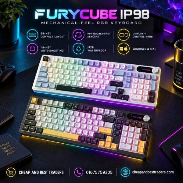 Furycube ip98 mechanical feel keyborad