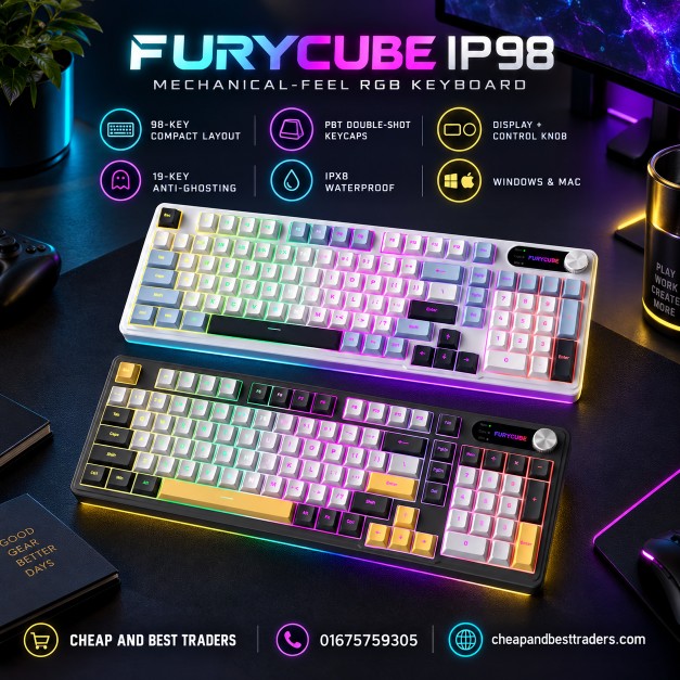 Furycube ip98 mechanical feel keyborad